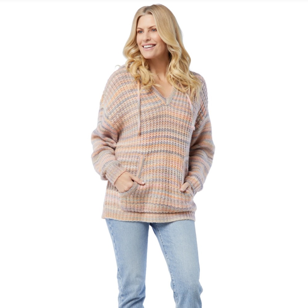 Pastel Rainbow Aerie Sweater
